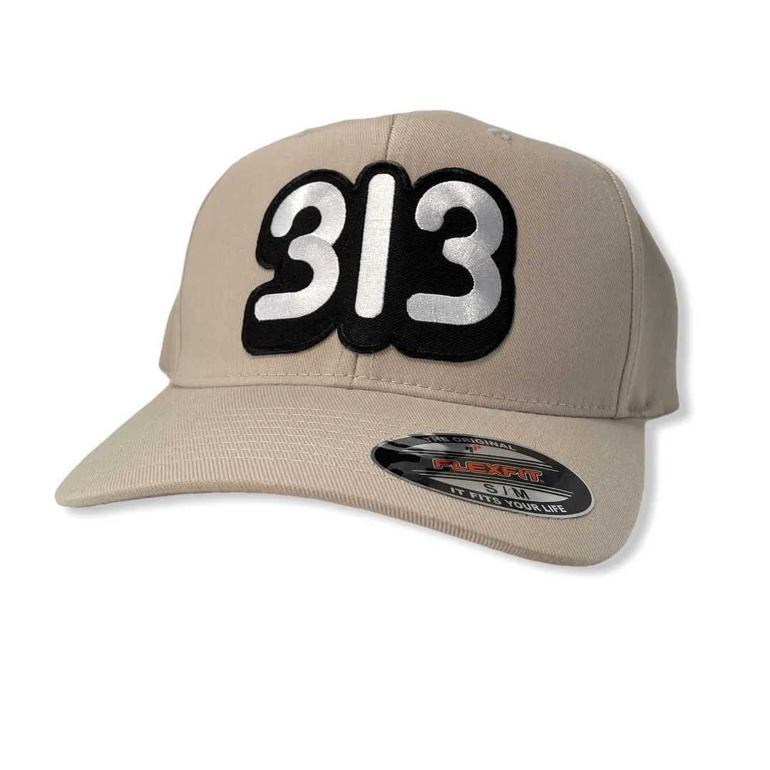 313 Twill Flex Cap / Khaki