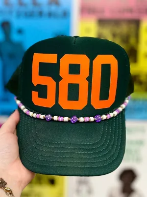 580 Hat Band // Purple Dice