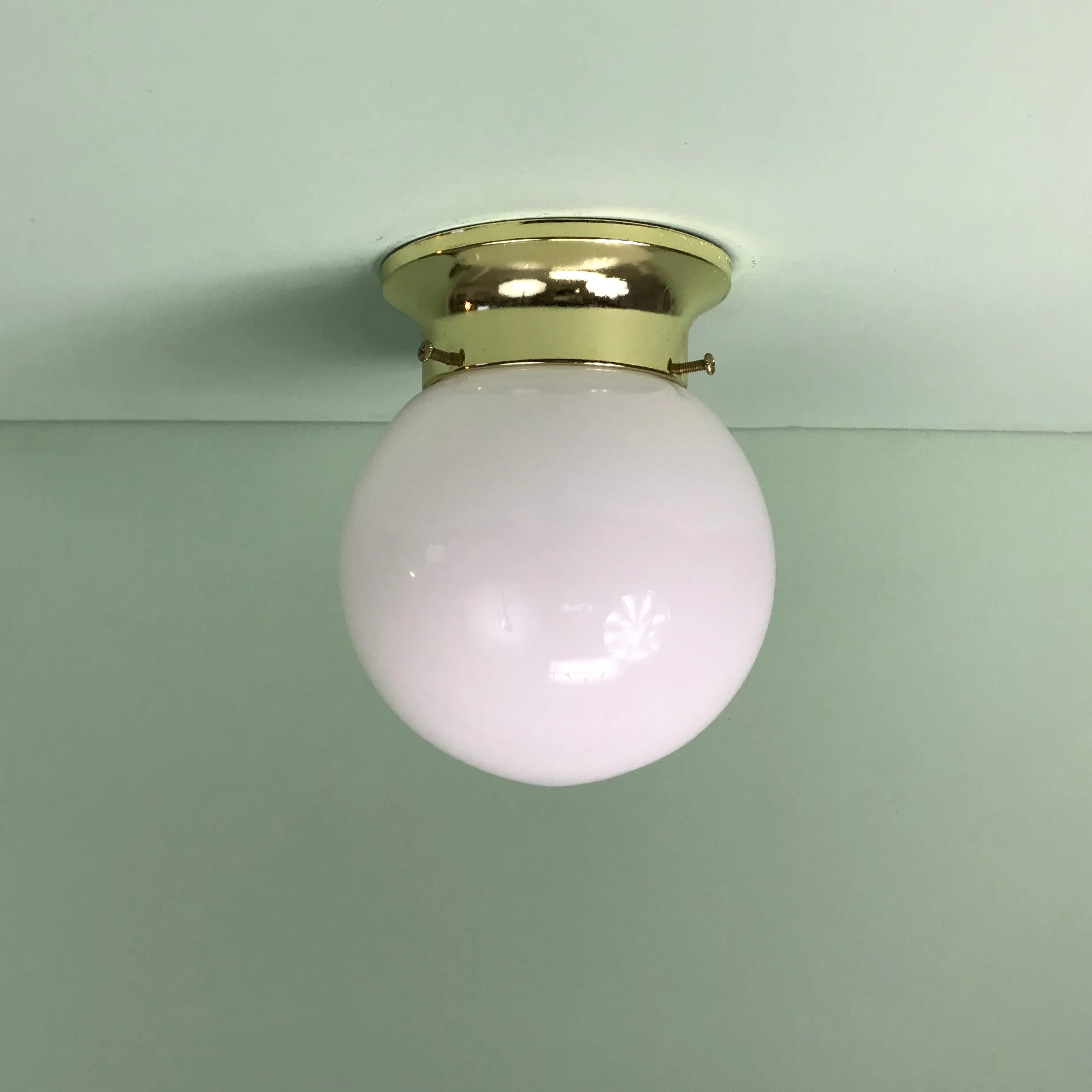 6" Mini Flush Mount Globe