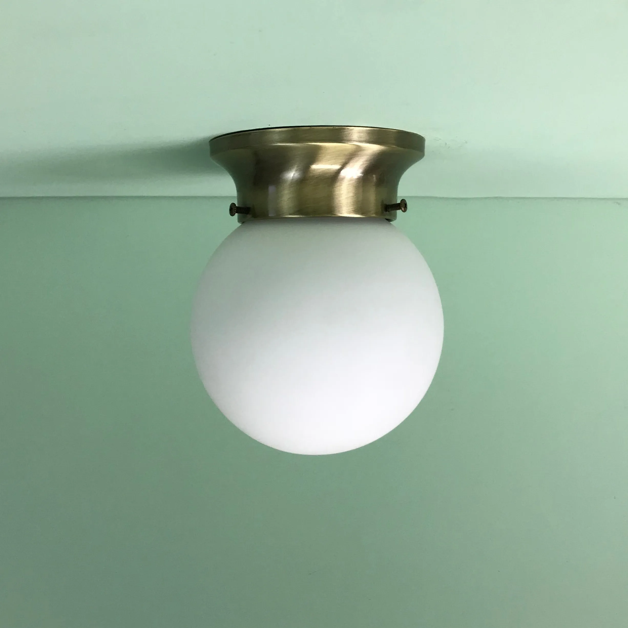 6" Mini Flush Mount Globe