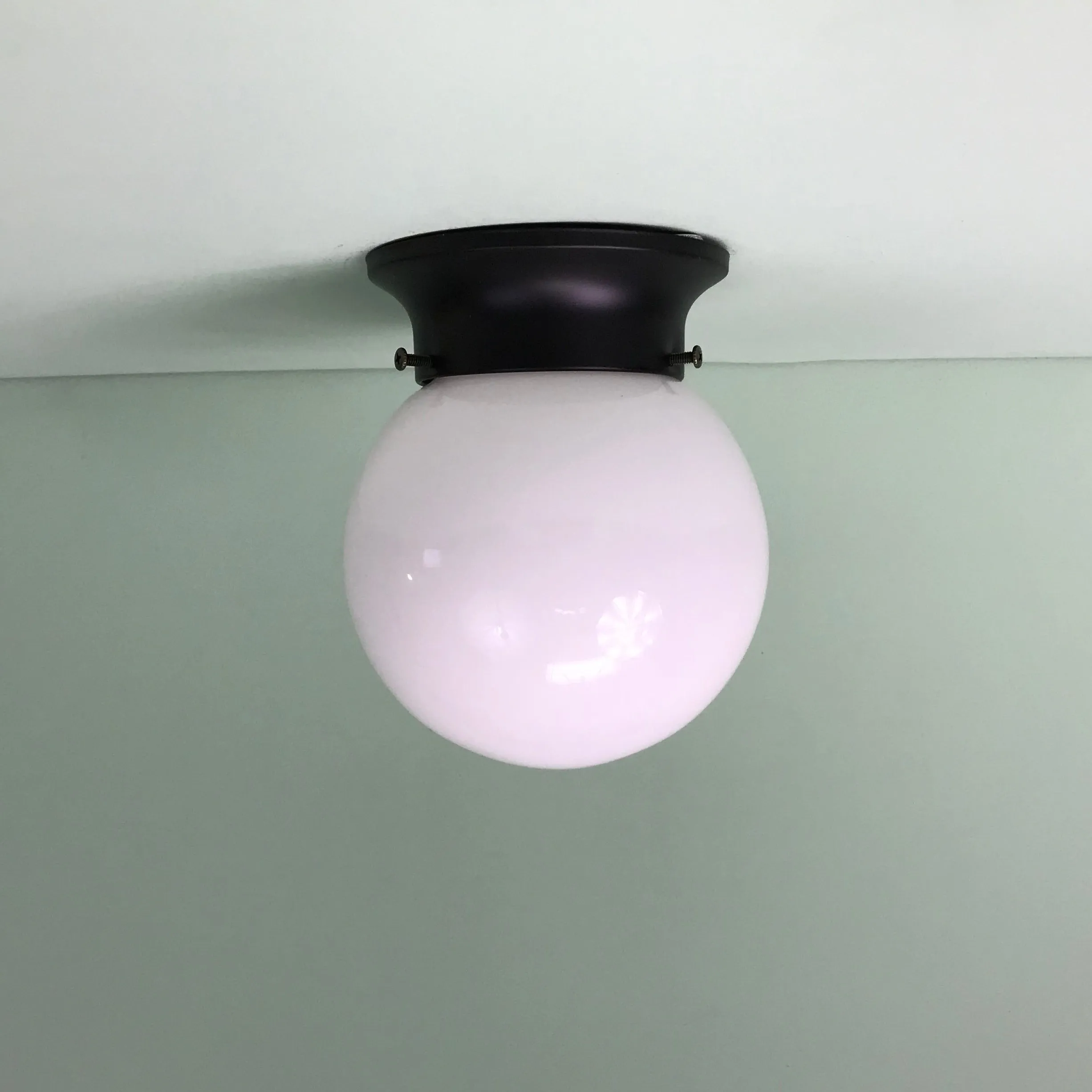 6" Mini Flush Mount Globe