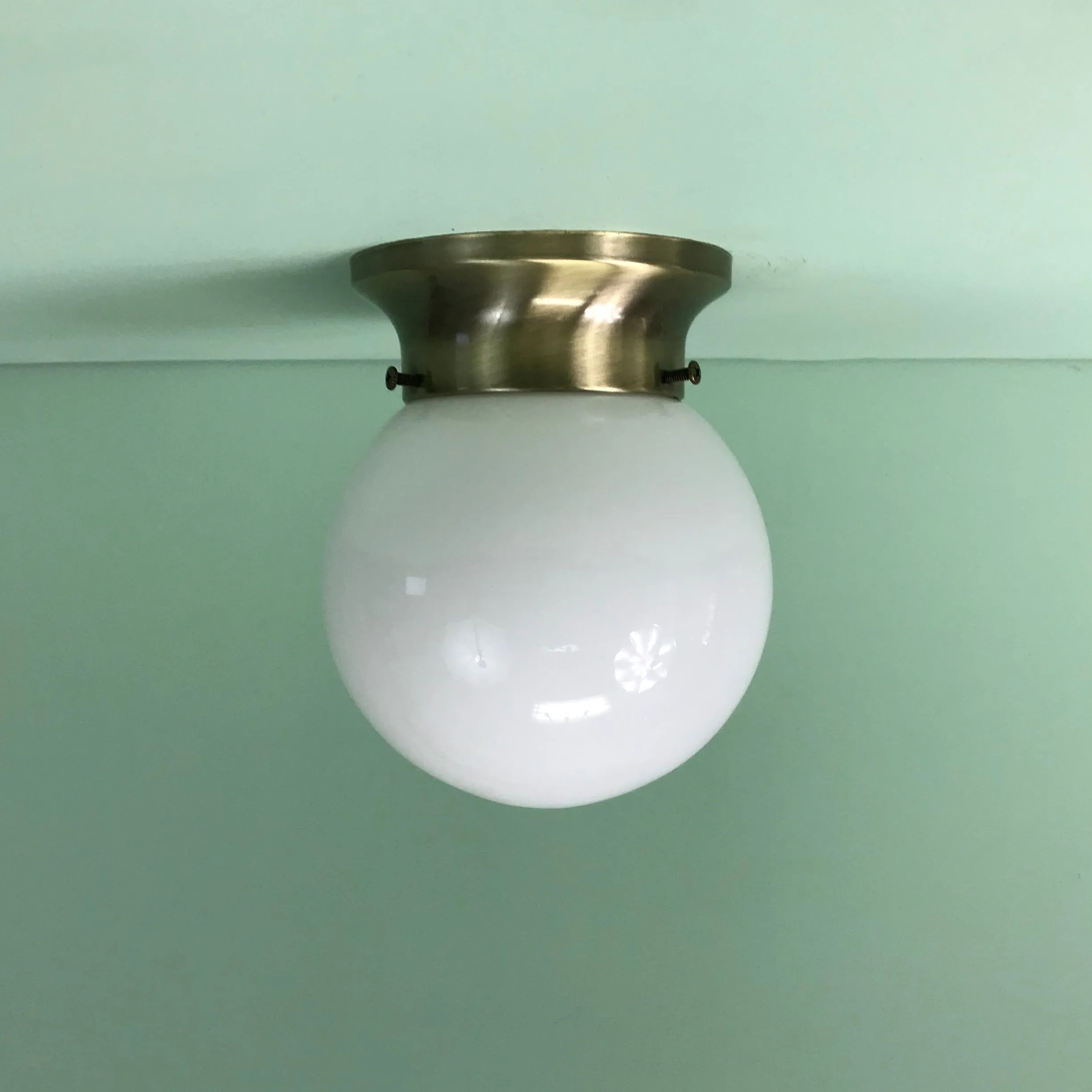 6" Mini Flush Mount Globe