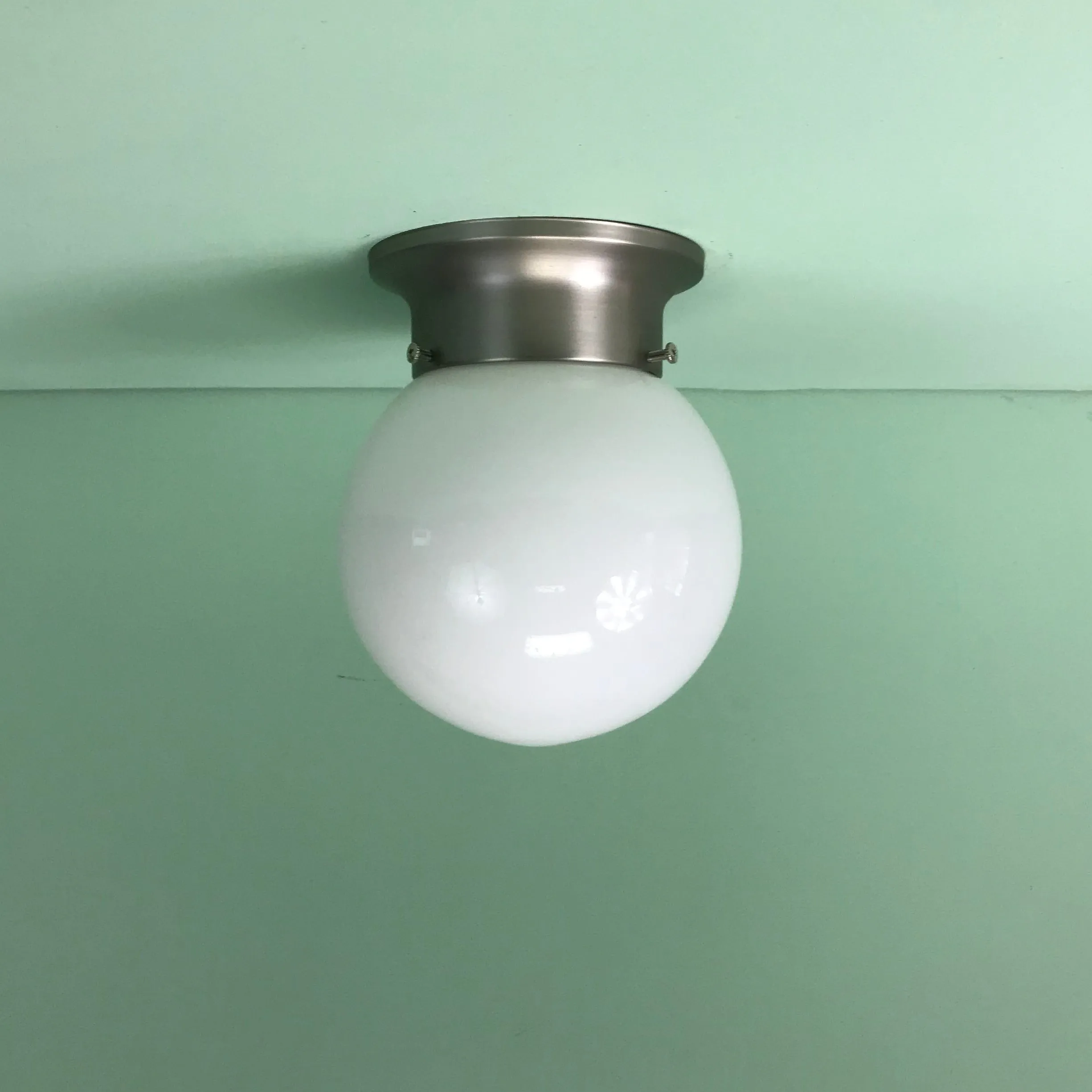 6" Mini Flush Mount Globe