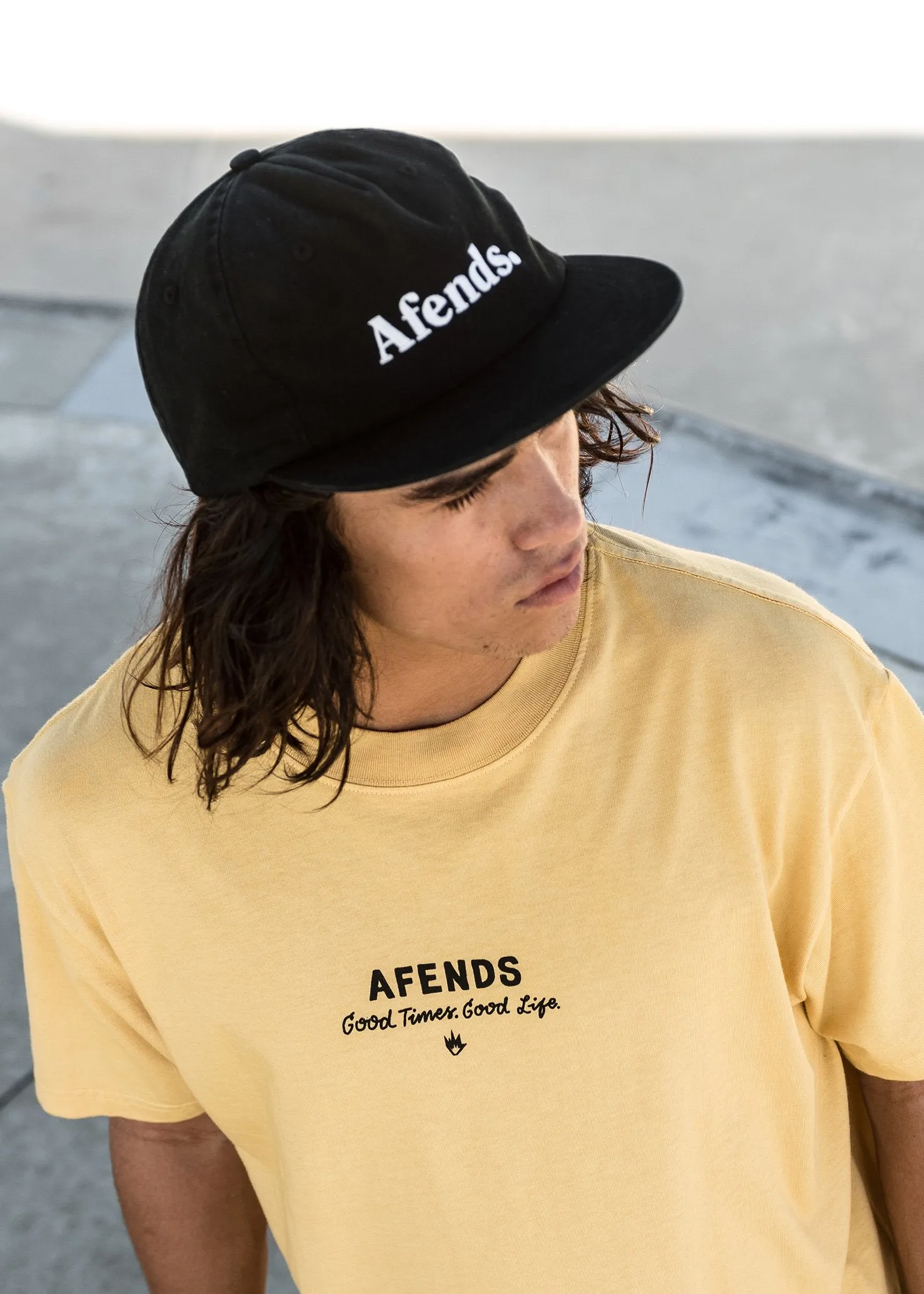 Afends Mens Good Times - Retro Fit Tee