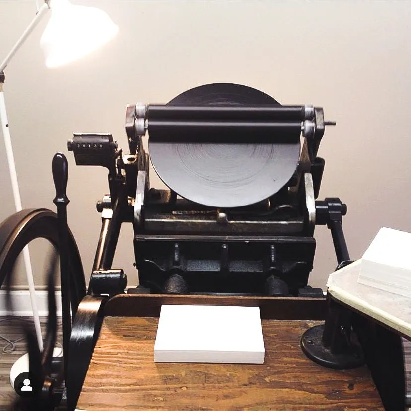 Alexa - Letterpress Business Cards
