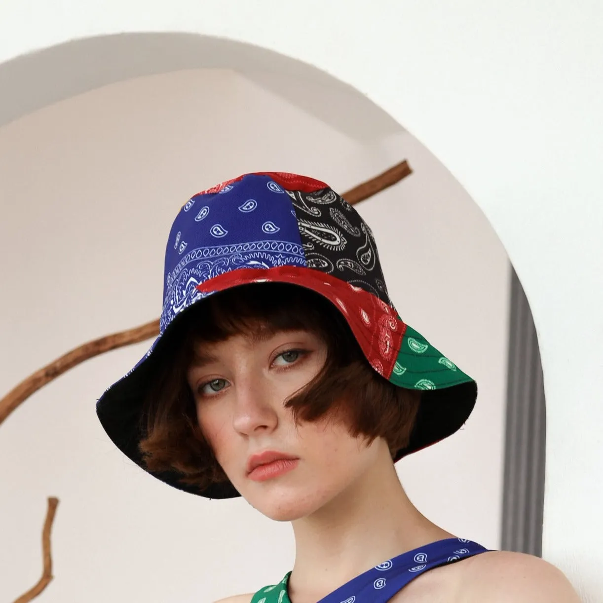 Bucket Hat - MIX PAISLEY