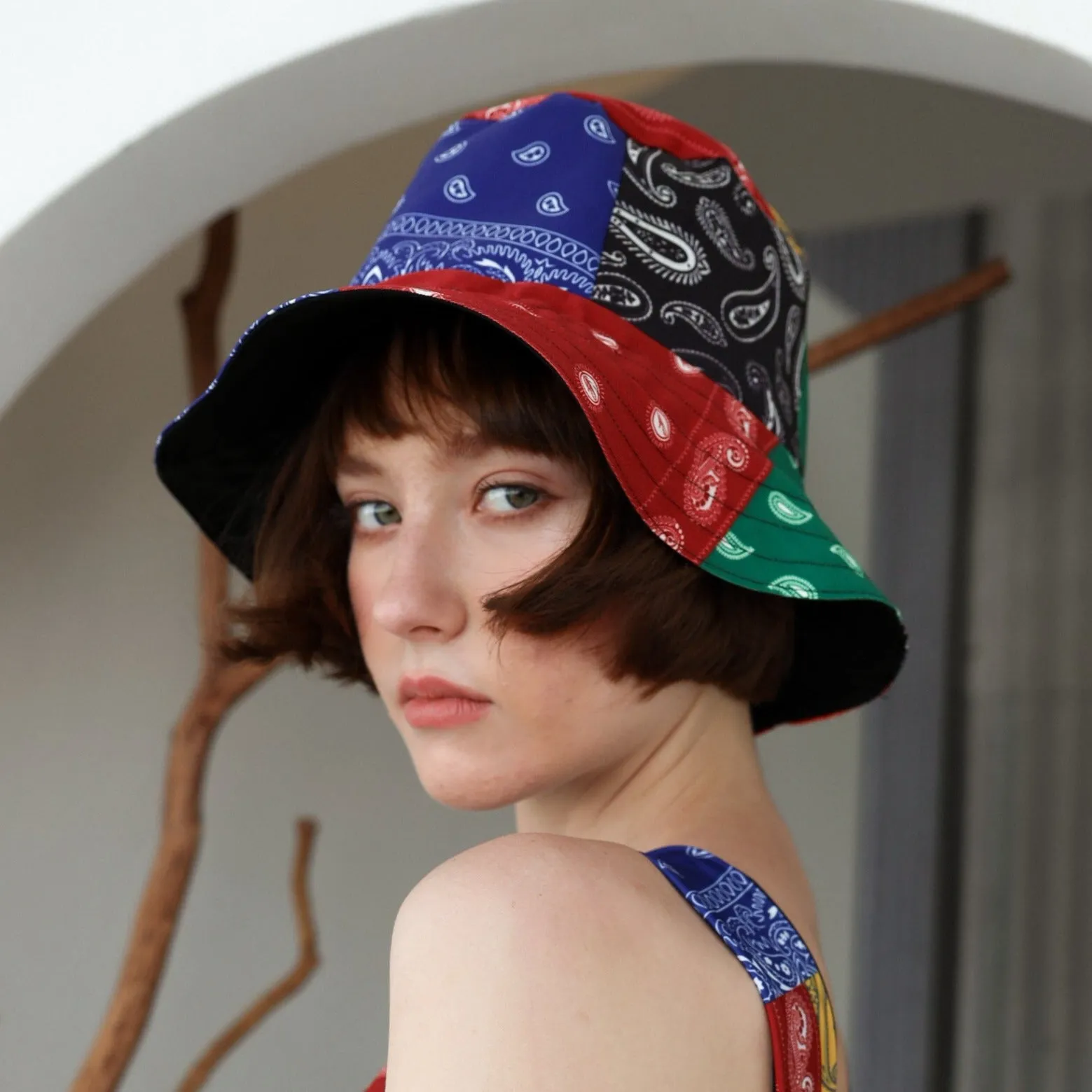 Bucket Hat - MIX PAISLEY