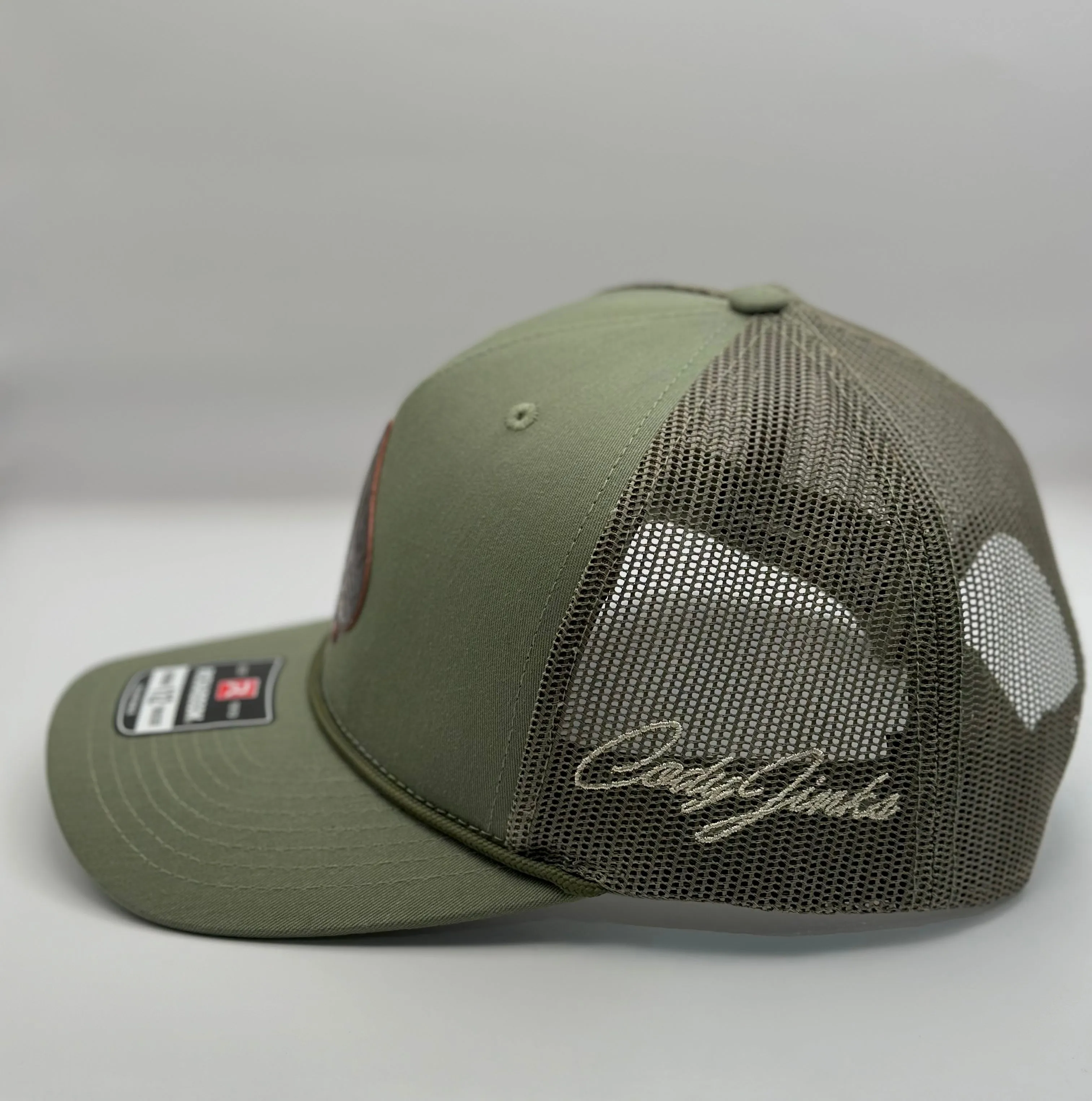CJ Leather Spade Loden hat
