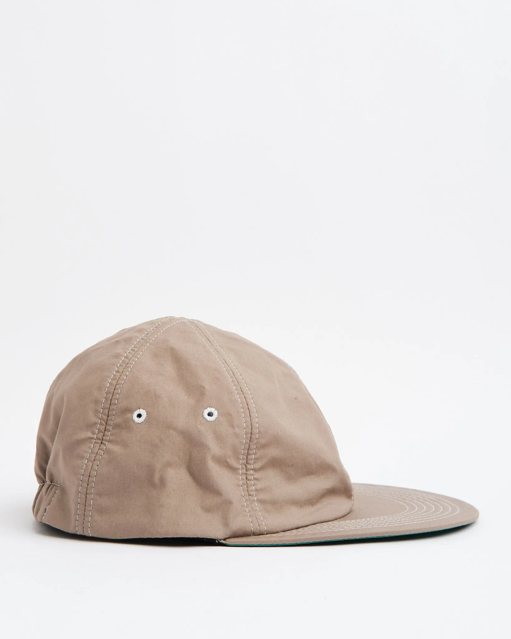 CLASSIC 6 PANEL CAP CHARCOAL BROWN