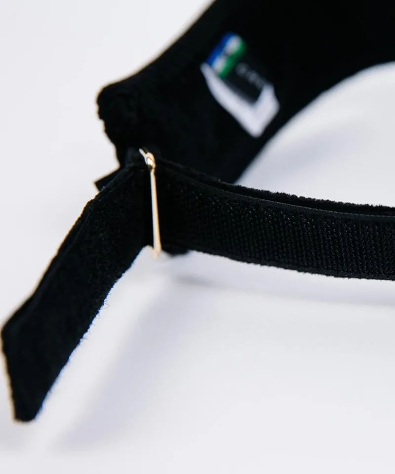 CREVE NINE: Corduroy Visor - Black