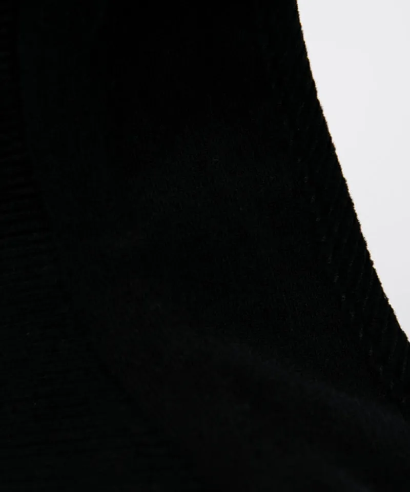 CREVE NINE: Corduroy Visor - Black
