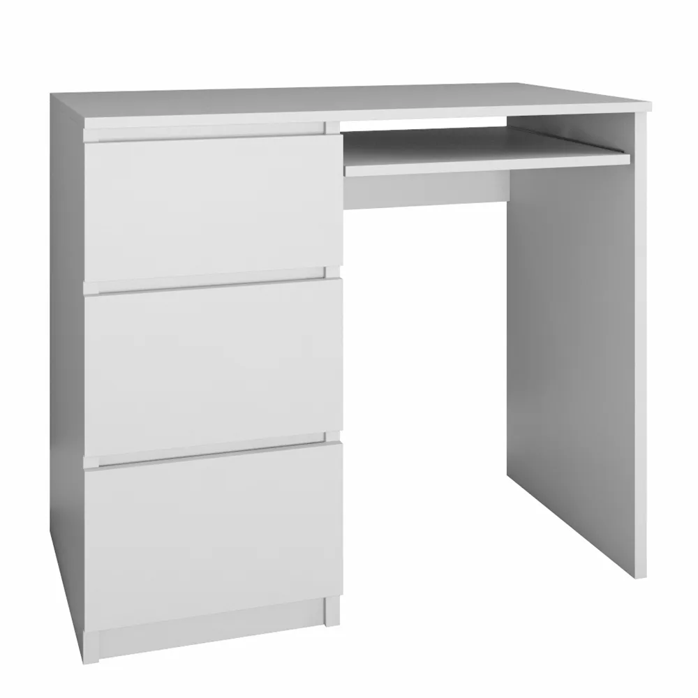 DESK LIME LEFT - WHITE MATT