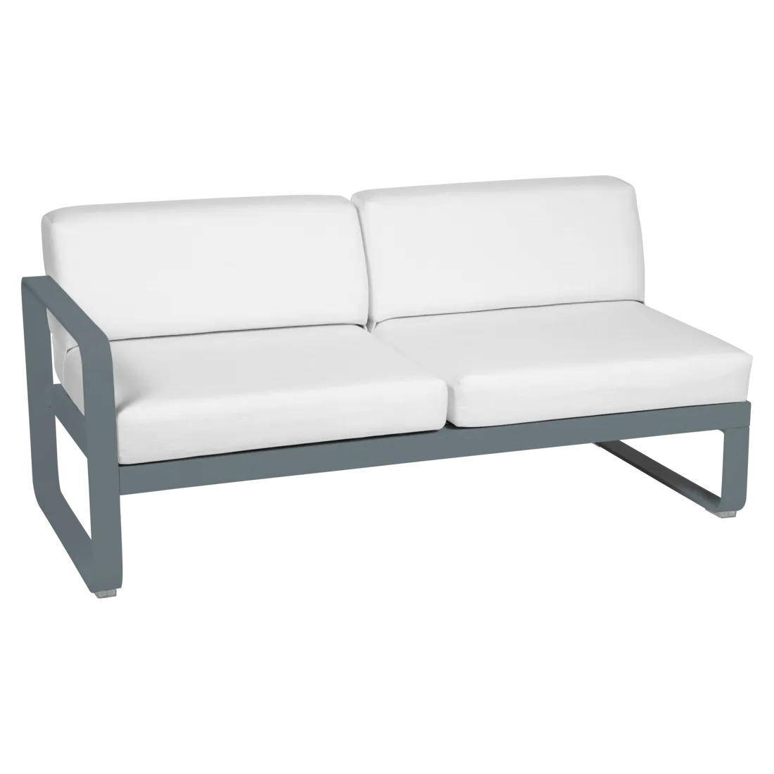 Fermob- Bellevie 2 Seater Left Module - Off White Cushions