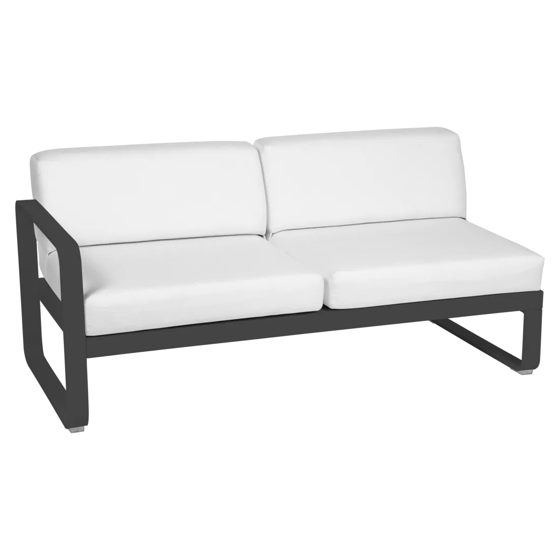 Fermob- Bellevie 2 Seater Left Module - Off White Cushions