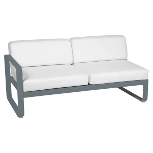 Fermob- Bellevie 2 Seater Left Module - Off White Cushions