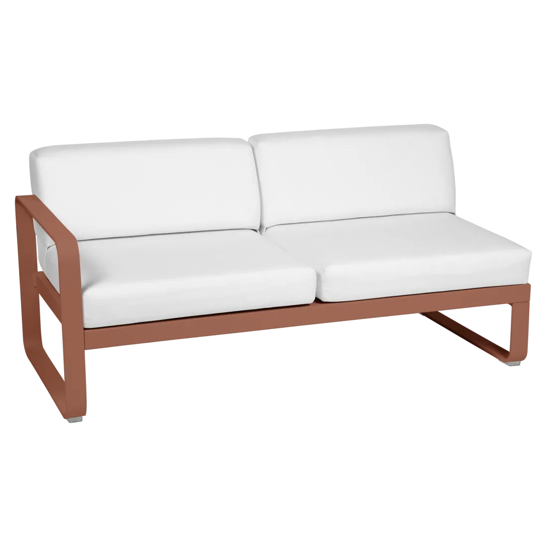 Fermob- Bellevie 2 Seater Left Module - Off White Cushions