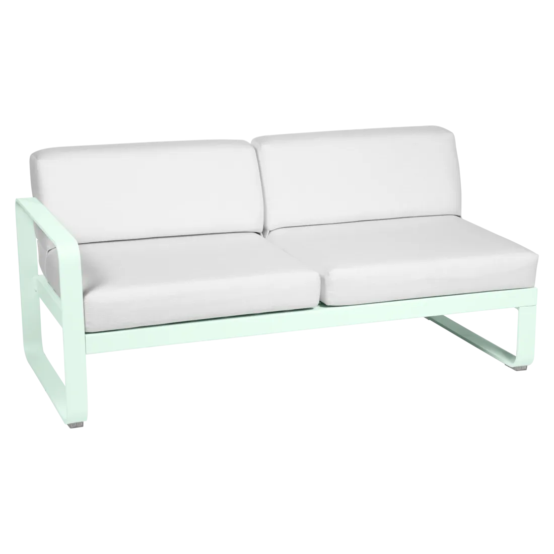 Fermob- Bellevie 2 Seater Left Module - Off White Cushions