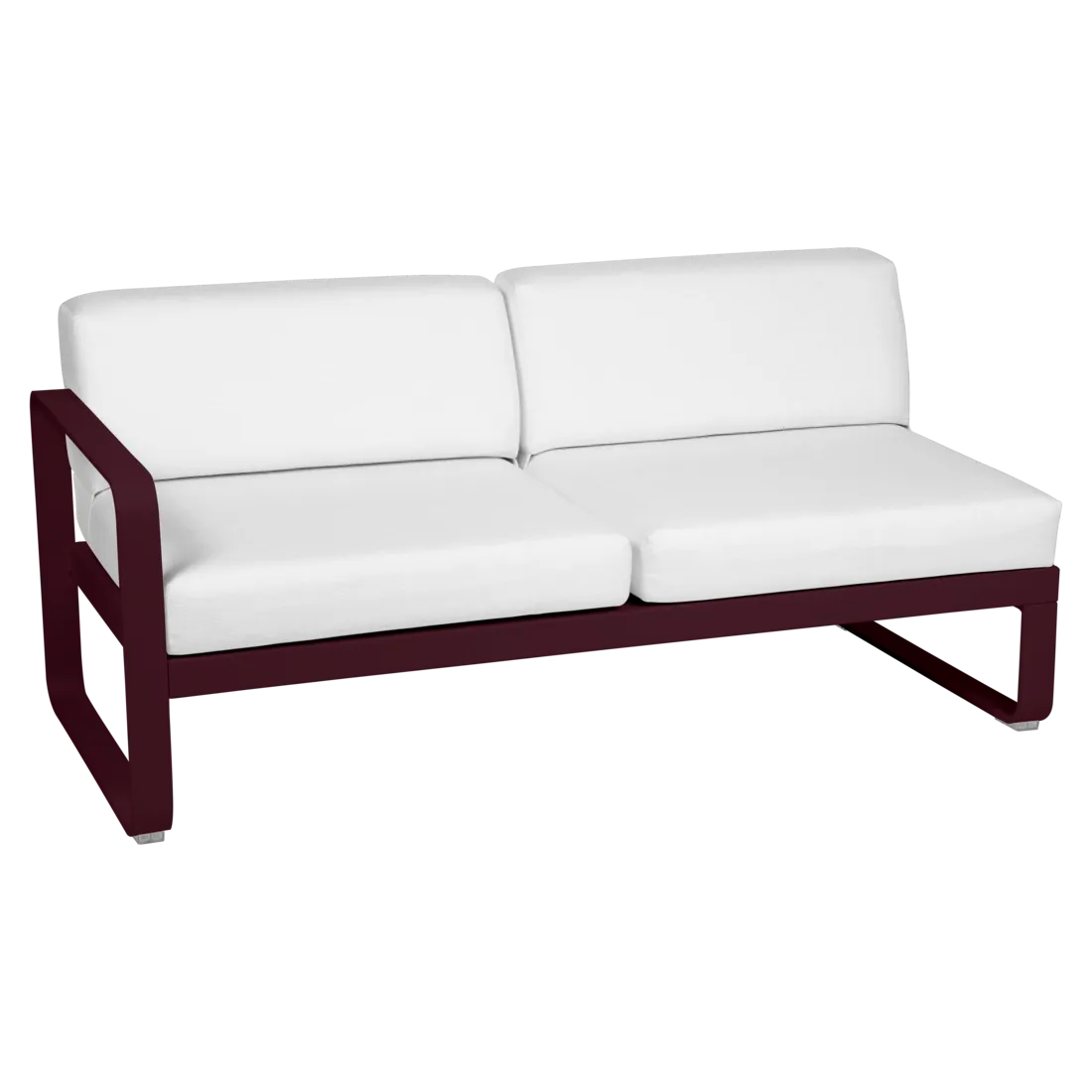 Fermob- Bellevie 2 Seater Left Module - Off White Cushions