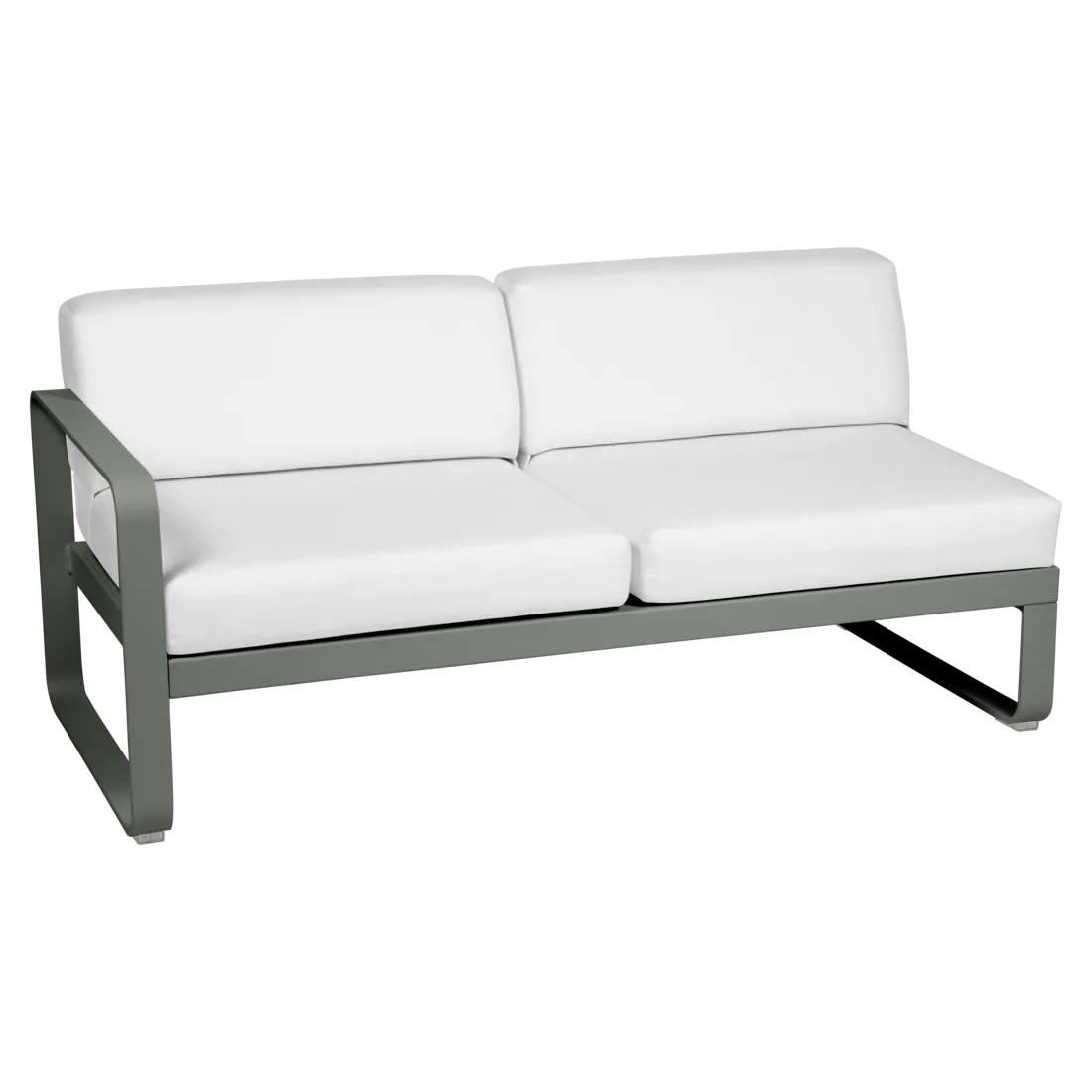 Fermob- Bellevie 2 Seater Left Module - Off White Cushions