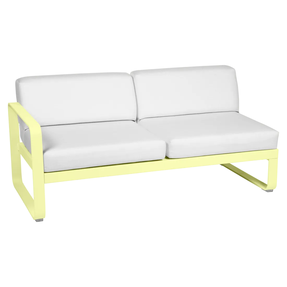 Fermob- Bellevie 2 Seater Left Module - Off White Cushions
