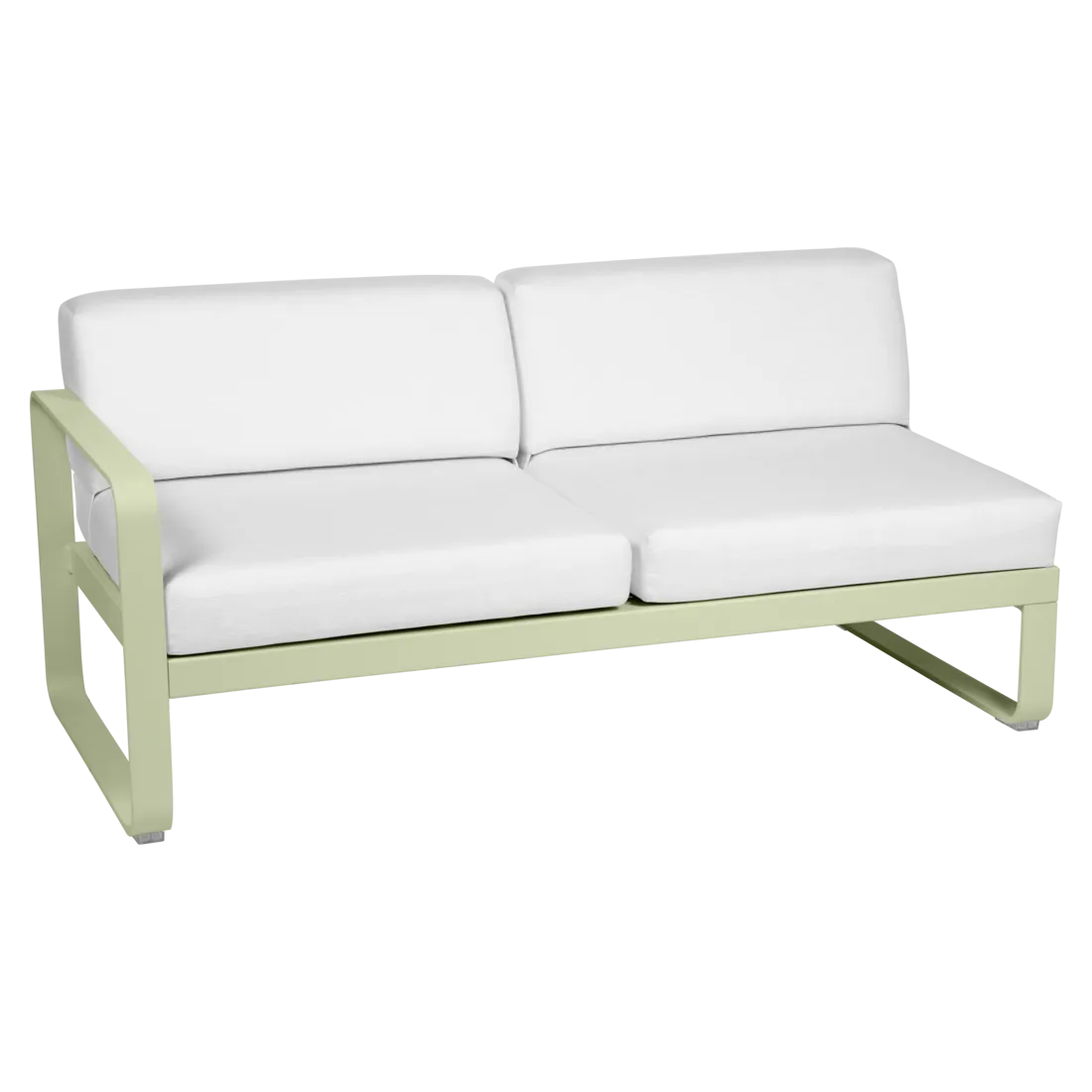 Fermob- Bellevie 2 Seater Left Module - Off White Cushions