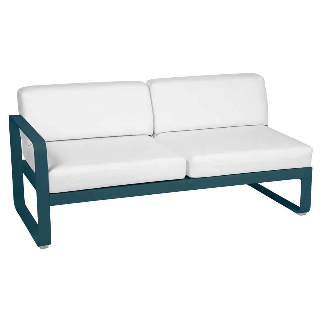 Fermob- Bellevie 2 Seater Left Module - Off White Cushions
