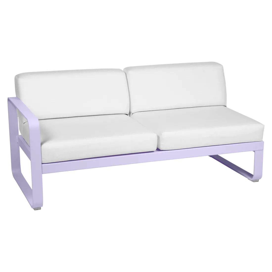 Fermob- Bellevie 2 Seater Left Module - Off White Cushions