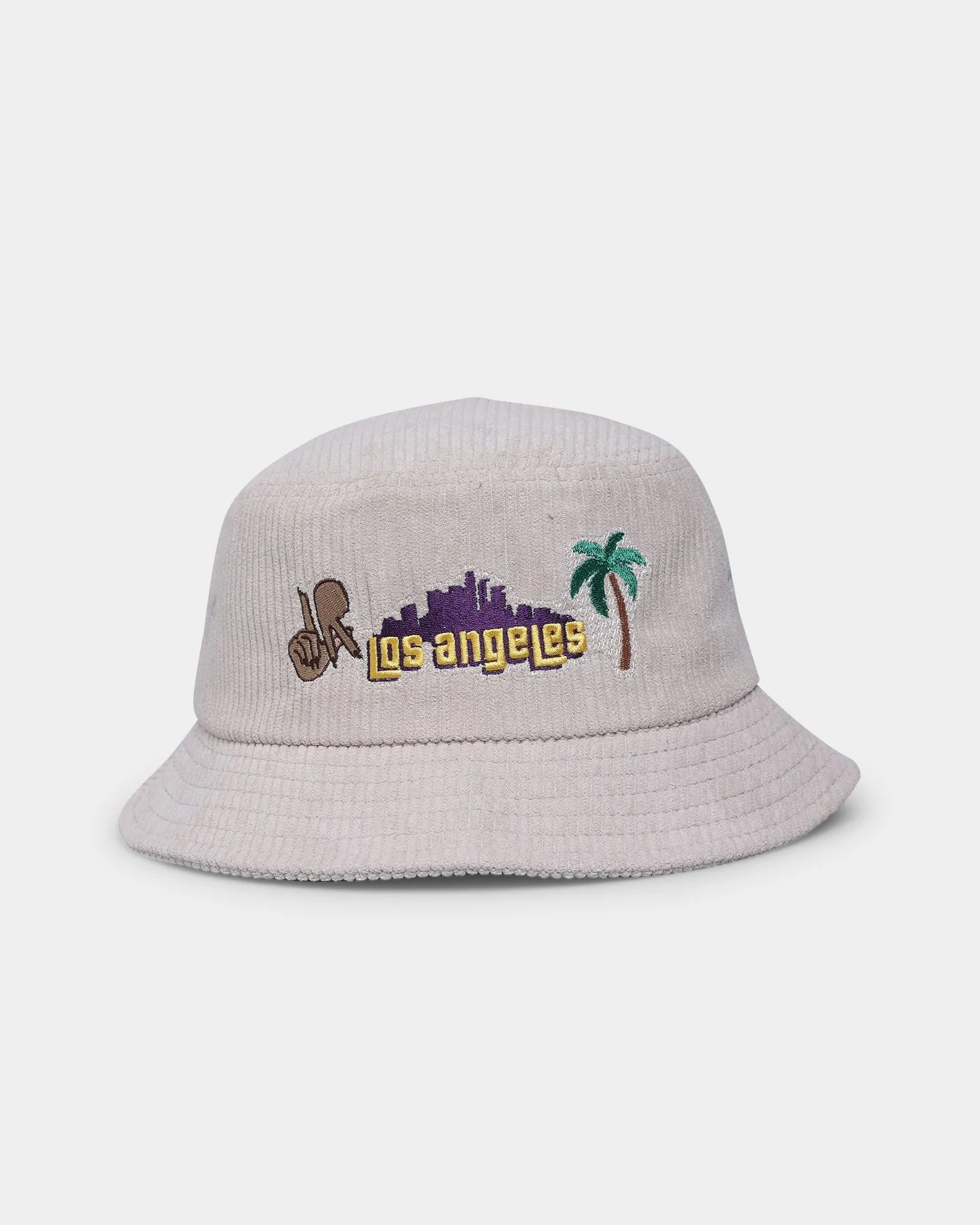 Goat Crew Los Angeles Cord Bucket Hat Tan