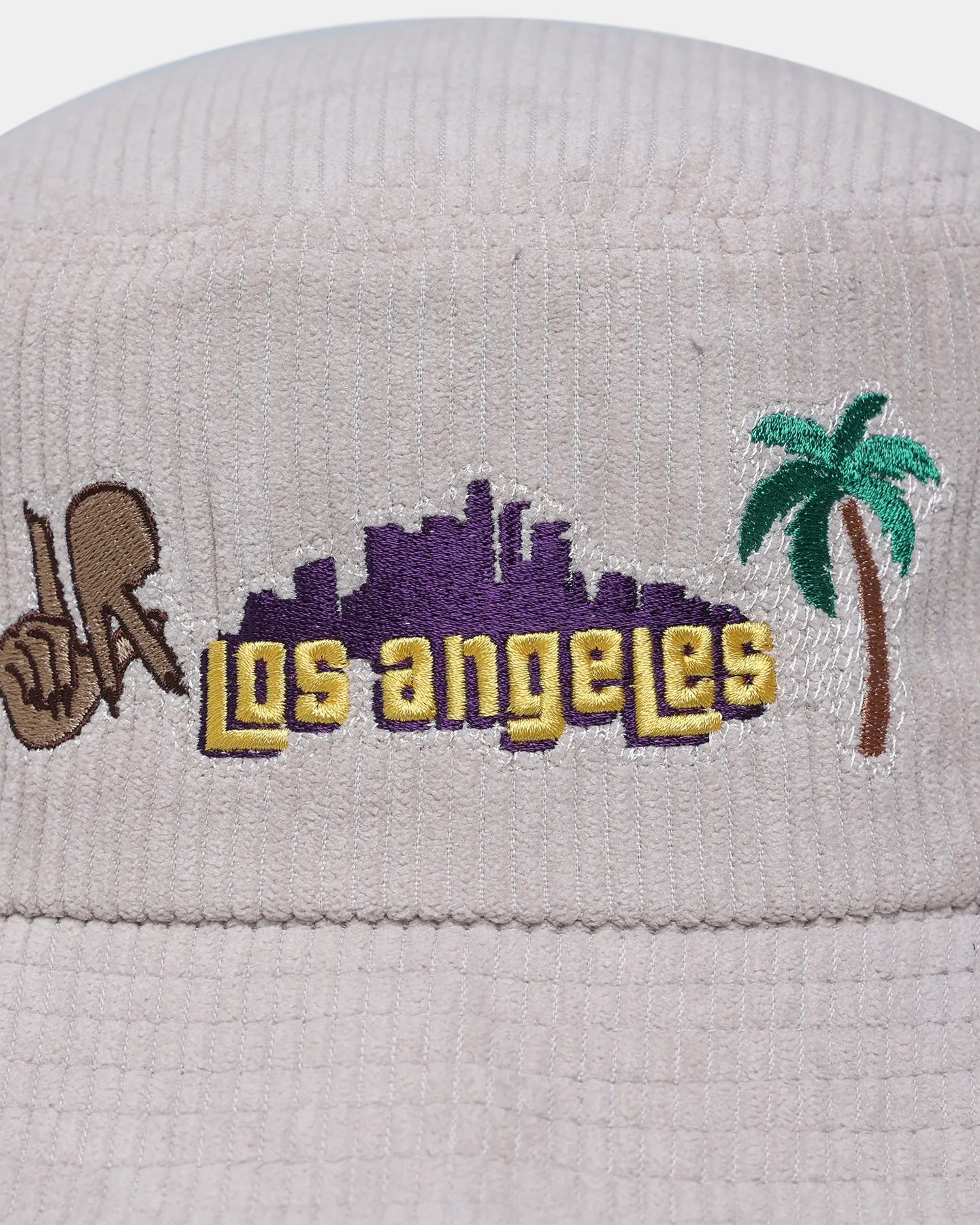 Goat Crew Los Angeles Cord Bucket Hat Tan