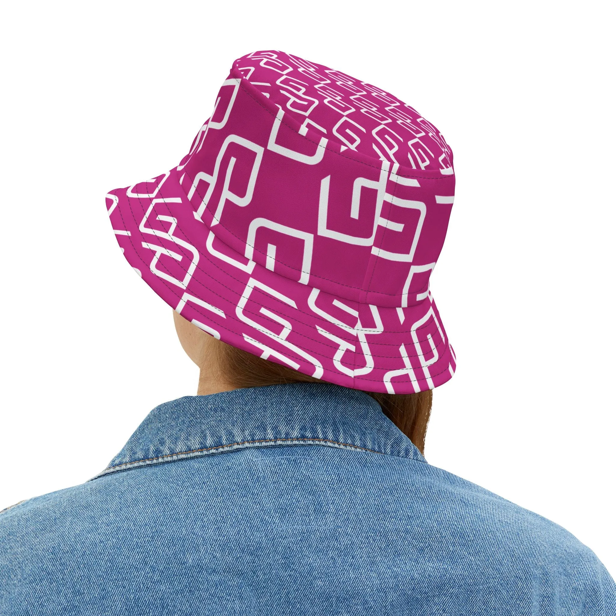 Gympolo Unisex Bucket Hat - Pink
