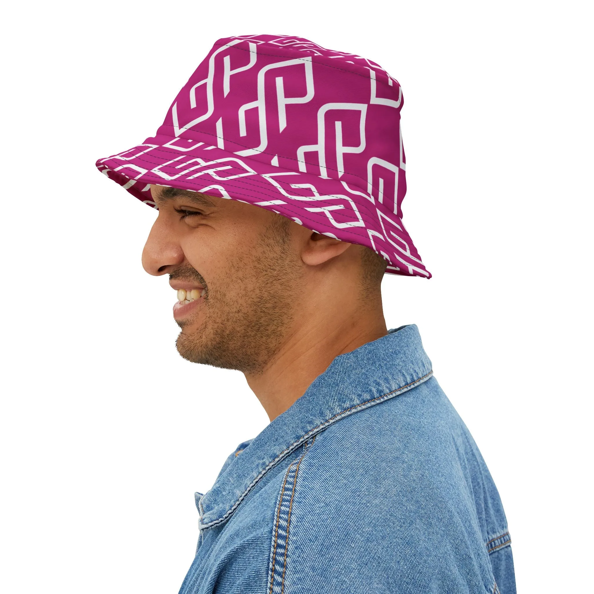 Gympolo Unisex Bucket Hat - Pink