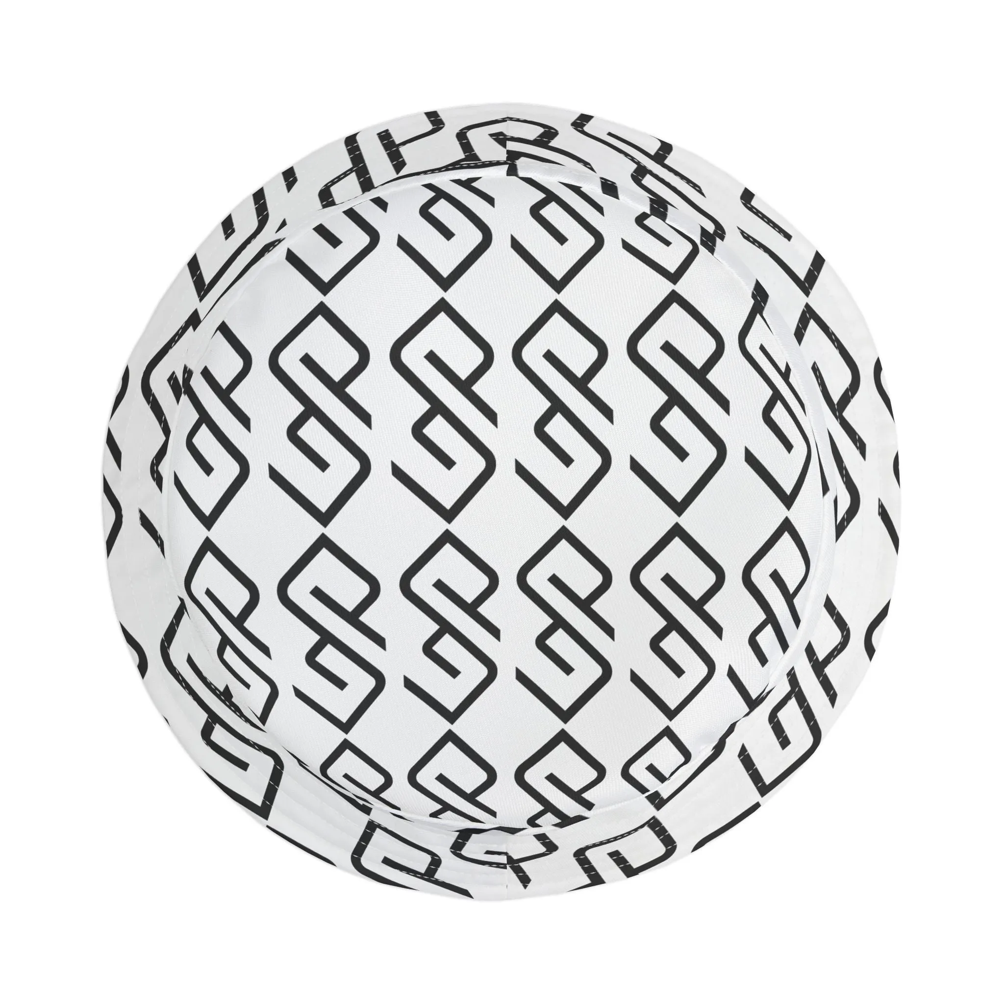 GYMPOLO Unisex Bucket Hat- White