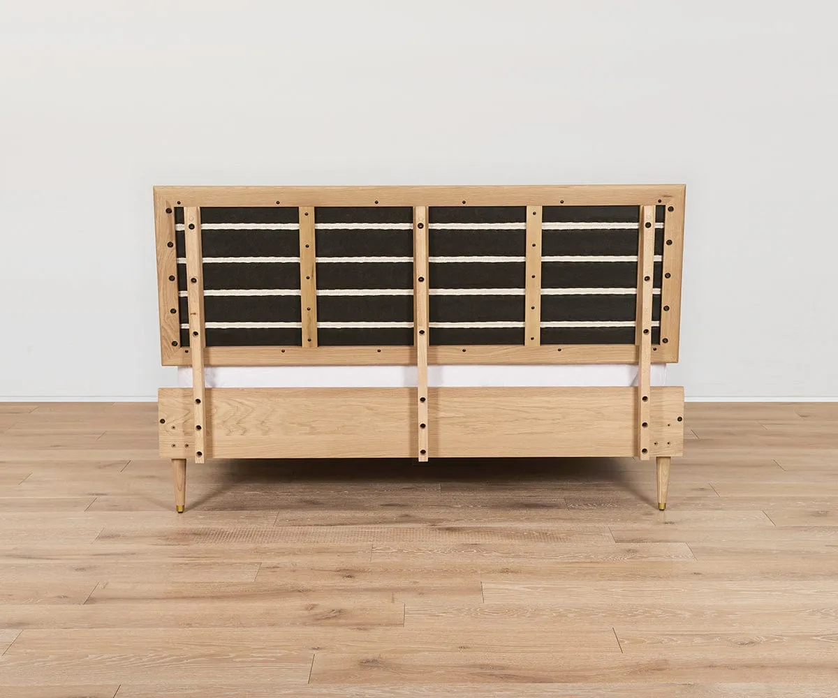 Hendrick Bed - White Oak