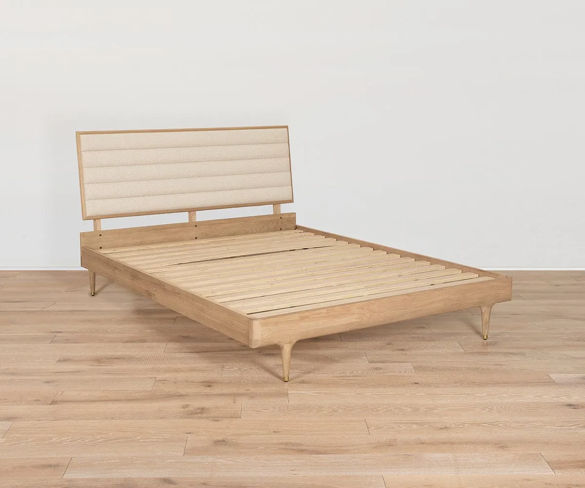 Hendrick Bed - White Oak