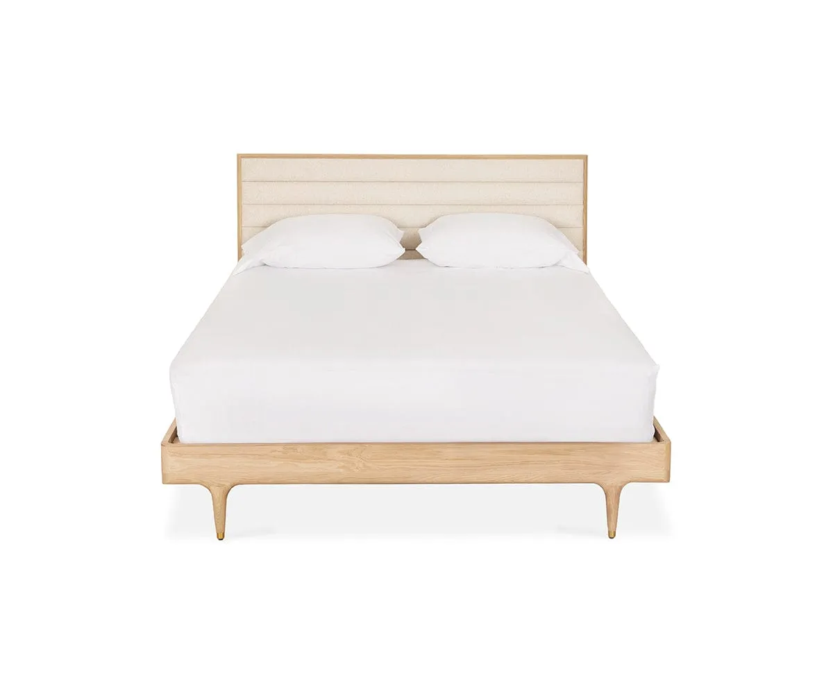 Hendrick Bed - White Oak