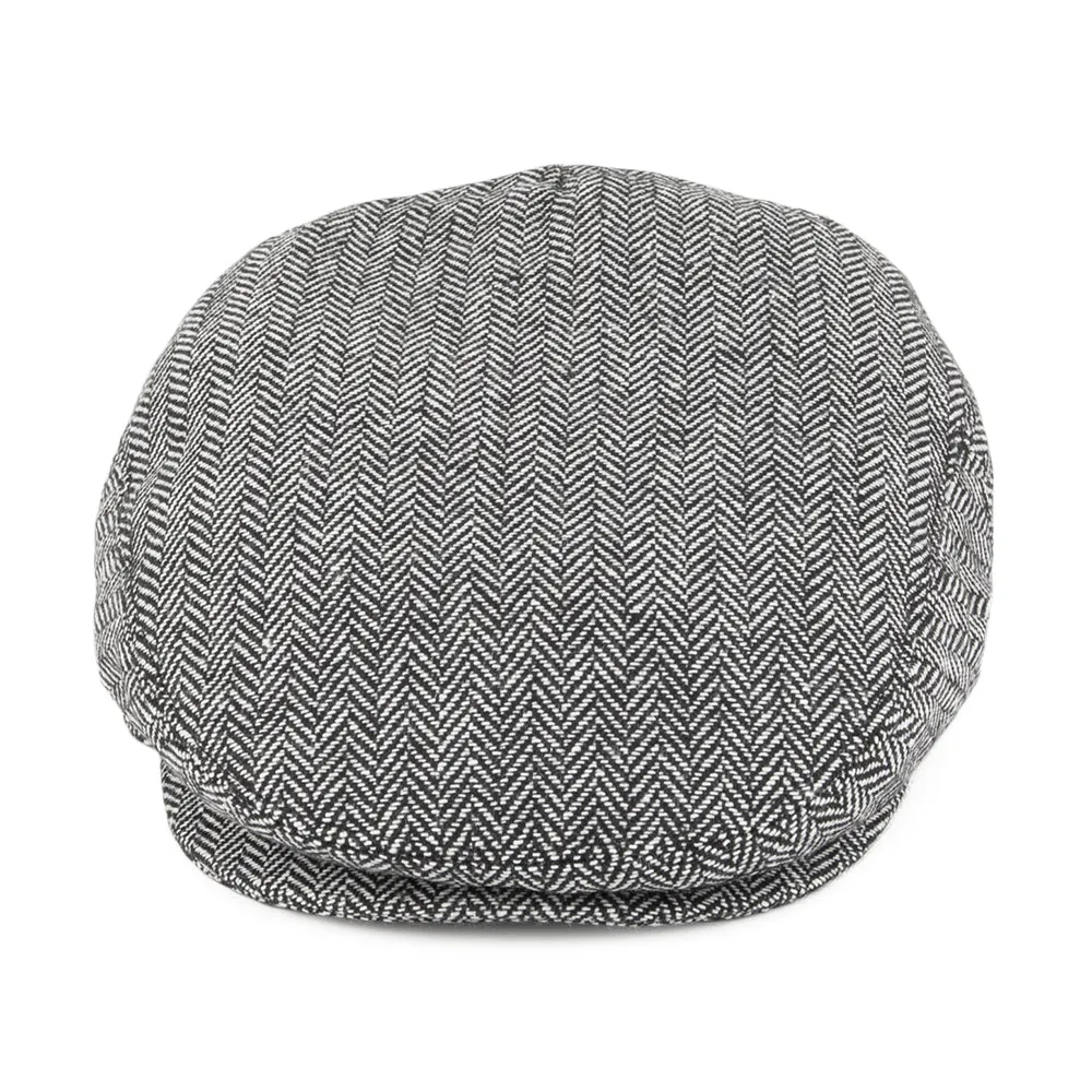 Herringbone Flat Cap Grey Wholesale Pack
