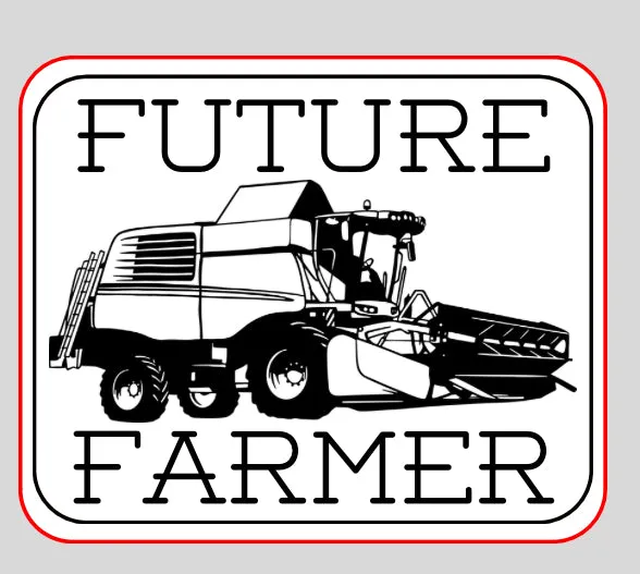 Infant Future Farmer Leather Patch Hat