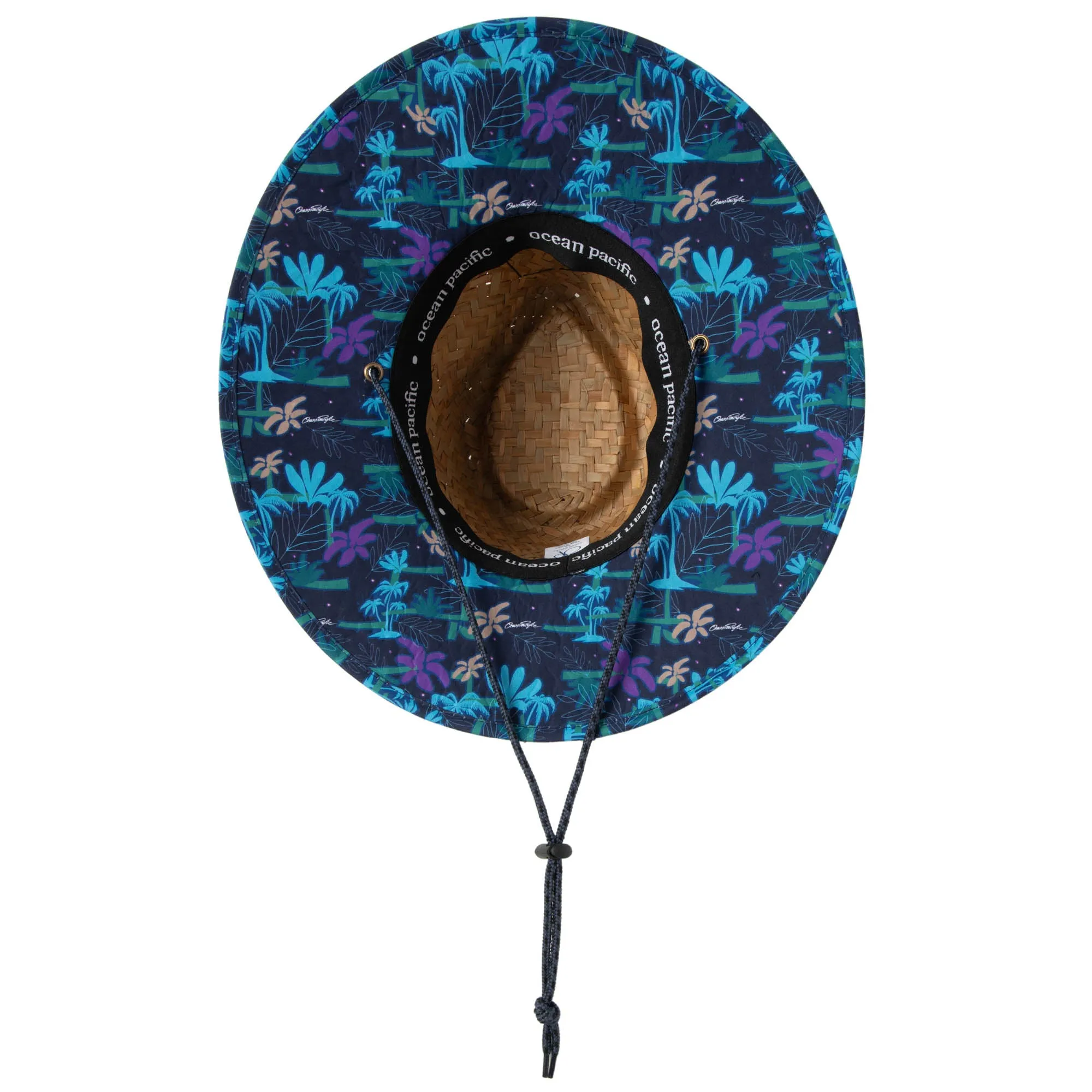 Keep It Wavy - Lifeguard Hat with Color Blast Print by Ocean Pacific