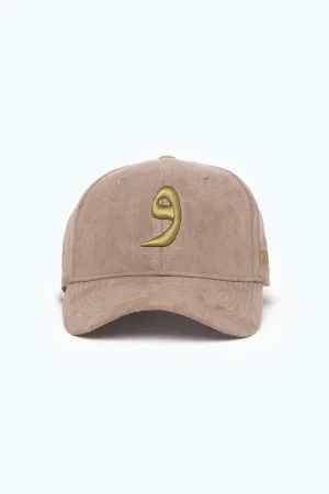 Khaki Suede Arabic Cap