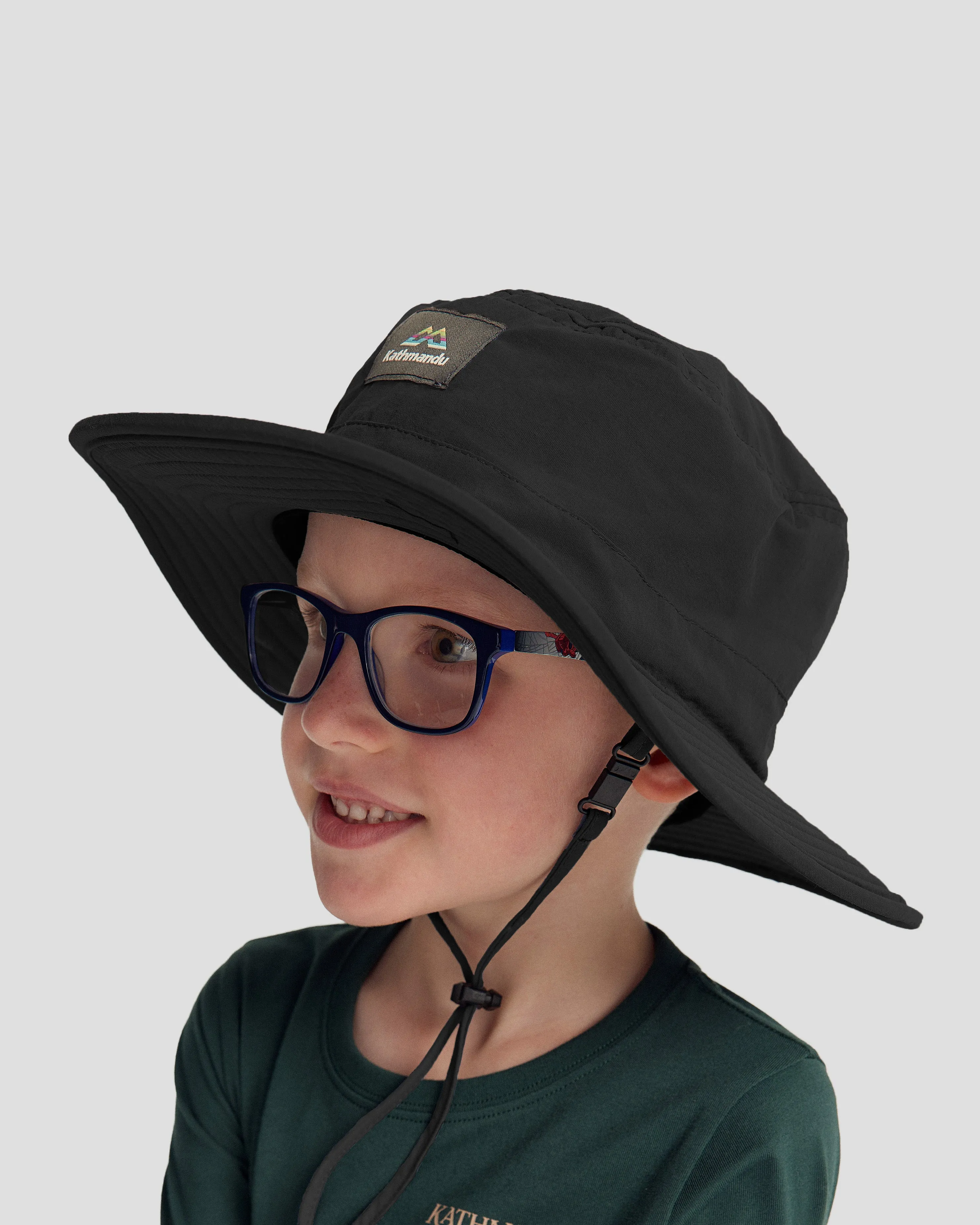 Kids' EVRY-Day UPF 50  Wide Brim Hat - Black