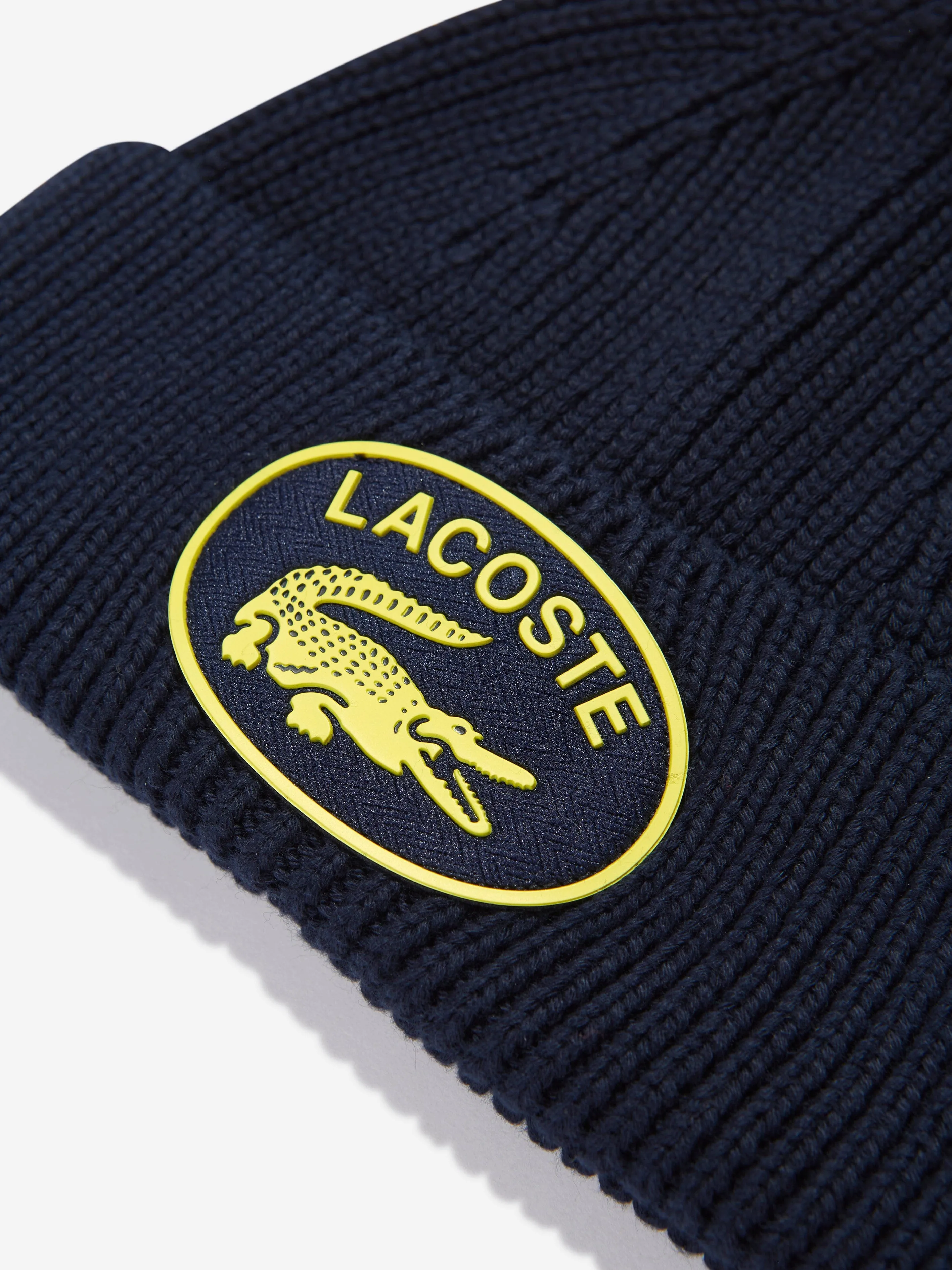 Lacoste Boys Knitted Logo Hat