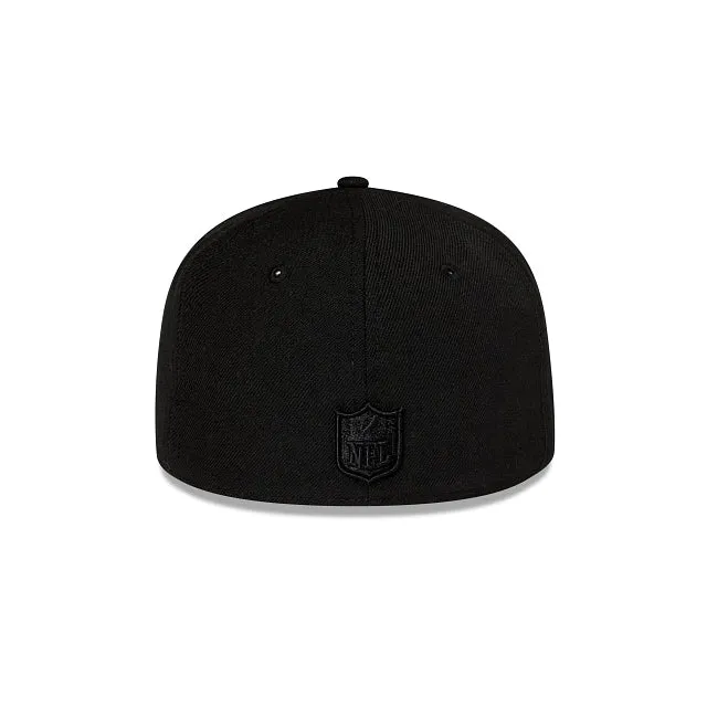 Las Vegas Raiders 59FIFTY Fitted Cap - Black on Black