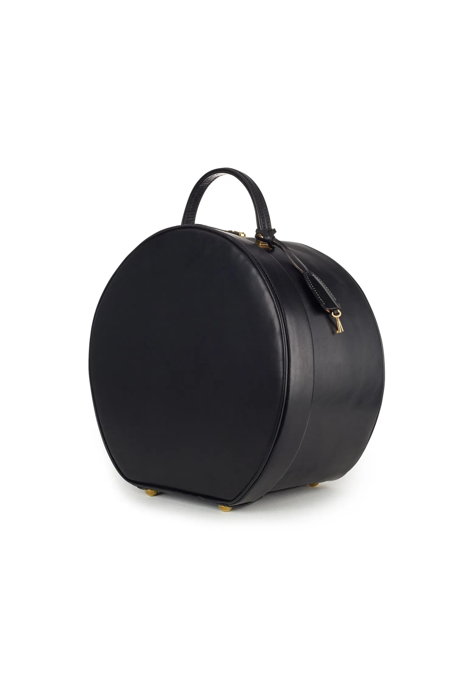 Leather Hat Box