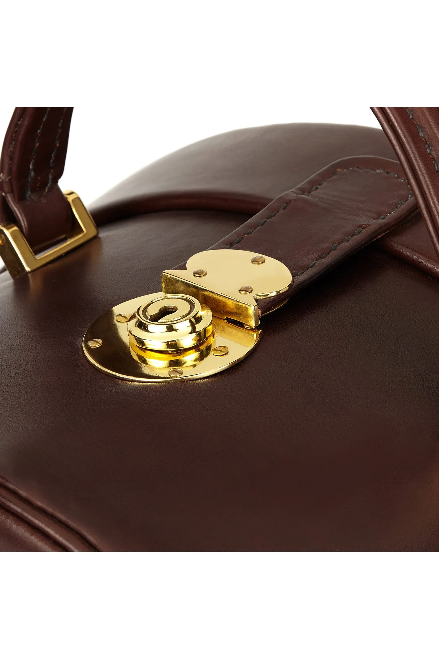 Leather Hat Box