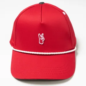 M003 Makobi Bergamo Essential Cap - Red M003 Makobi Bergamo Essential Cap - Red