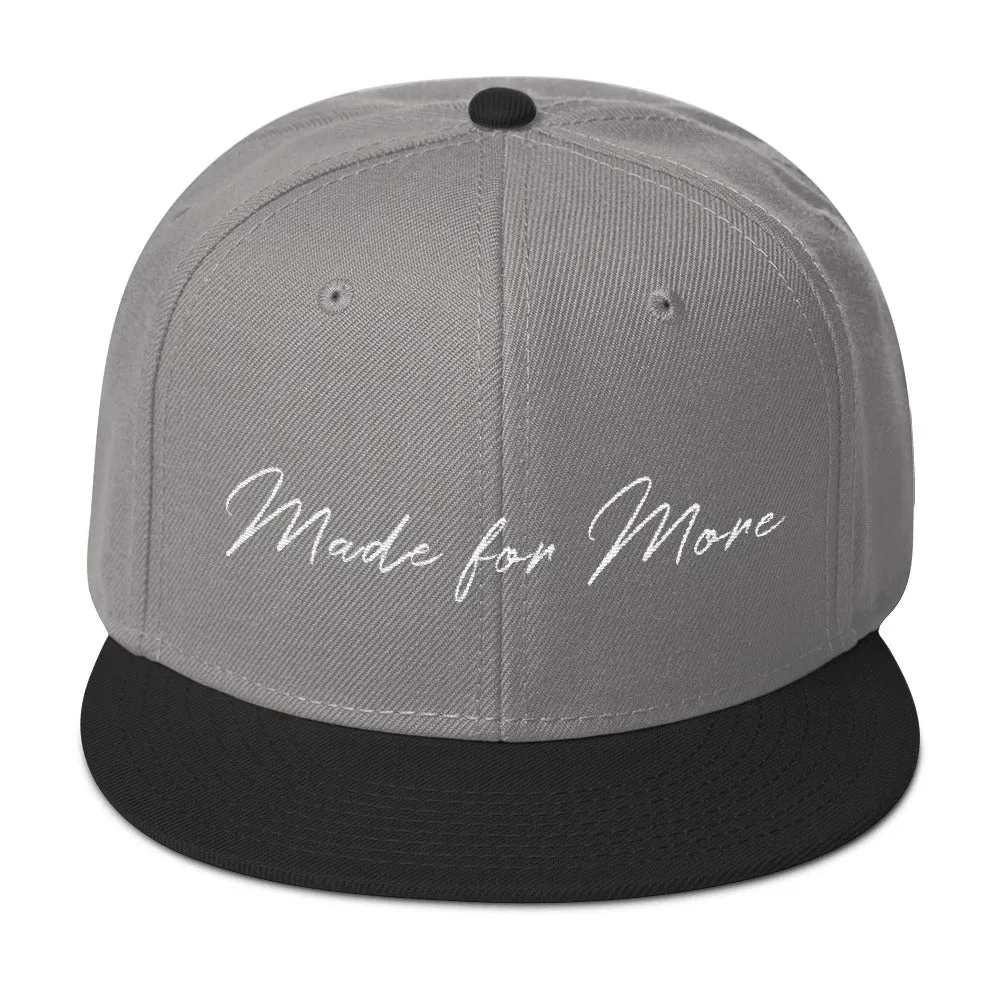 Made for More Snapback