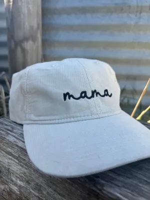 Mama Corduroy Cap