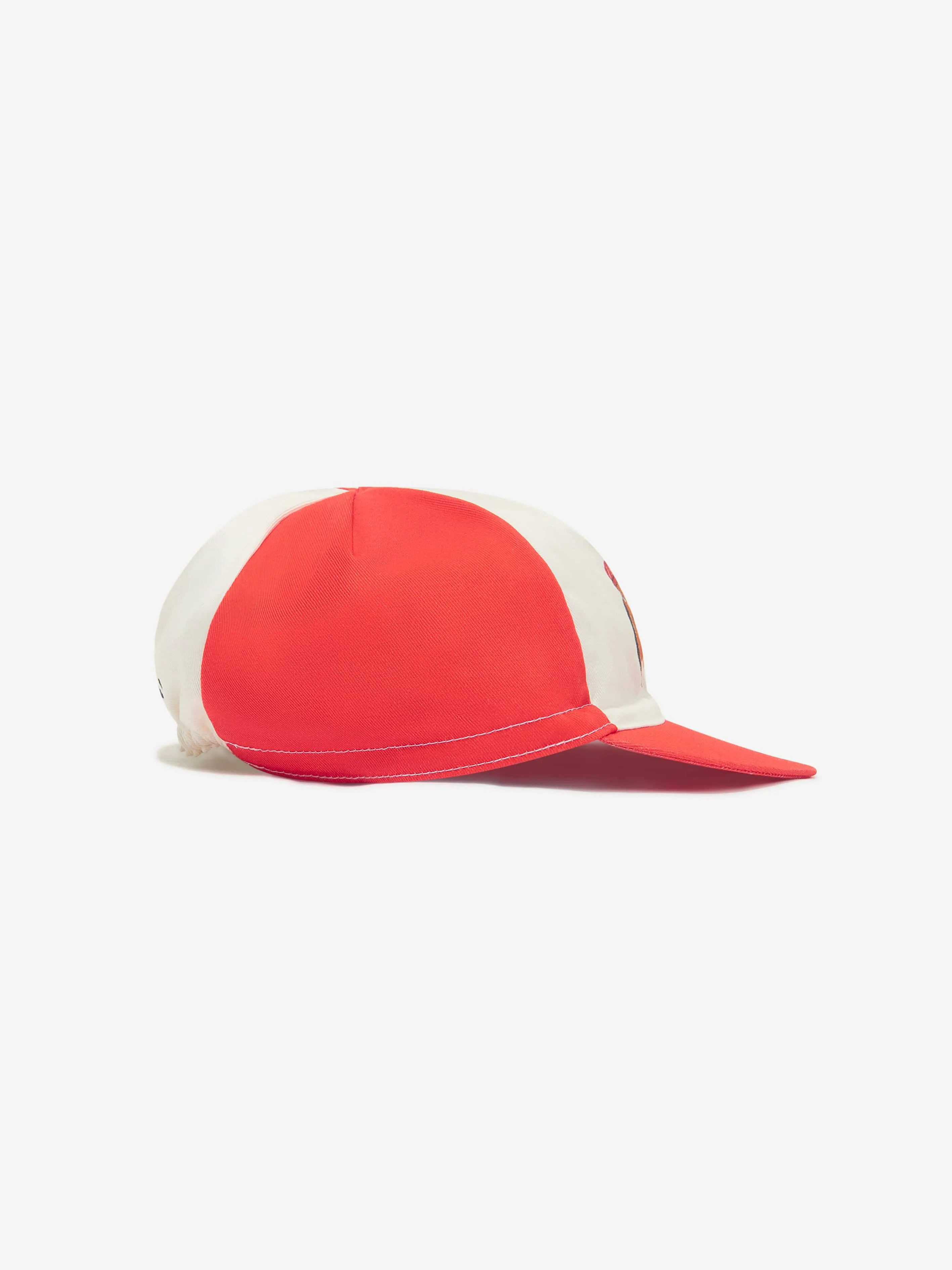 Mini Rodini Kids Bloodhound Cycling Cap in Red