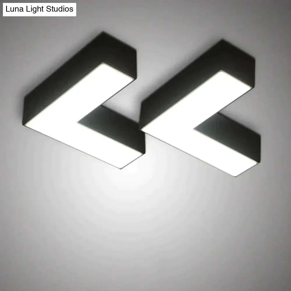 Modern Simple LED Living Room Restaurant Ceiling Lamp