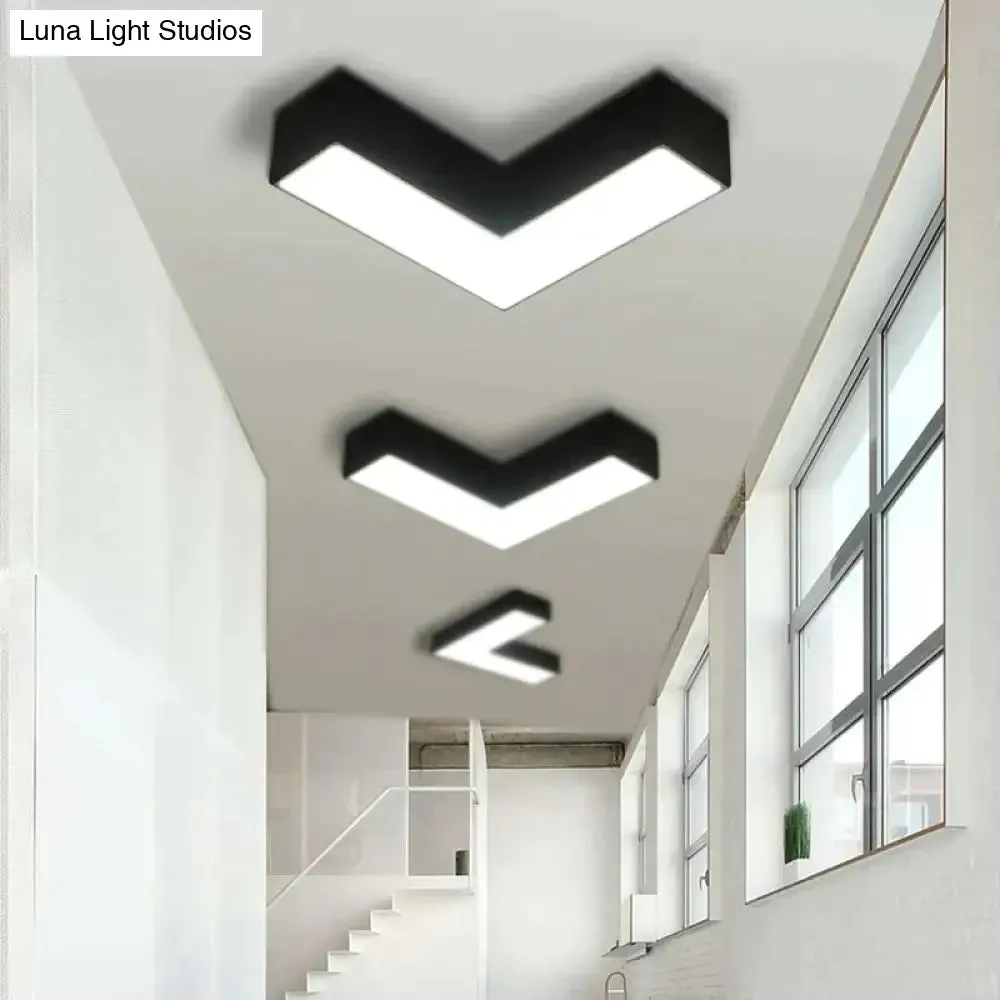 Modern Simple LED Living Room Restaurant Ceiling Lamp